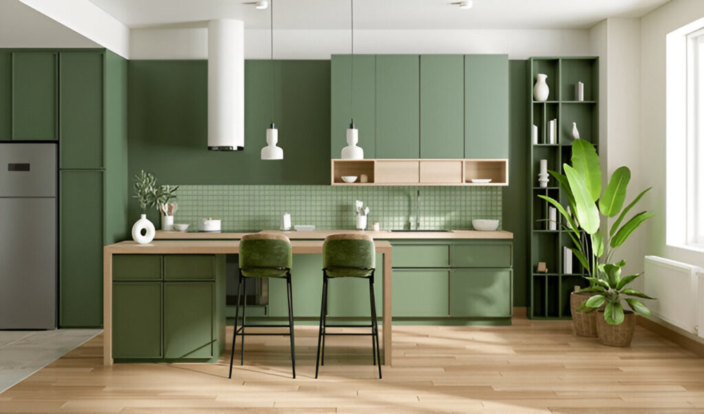 Budget-Friendly Kitchen Interior Design by Lancor Concepts